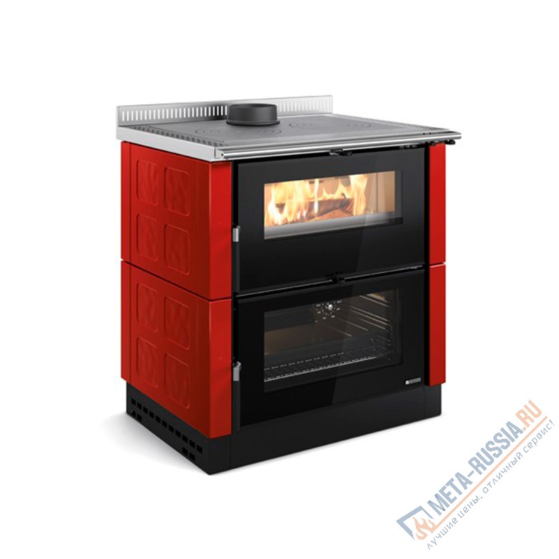 Печь-камин La Nordica Verona XXL maiolica BORDEAUX (бордовый)