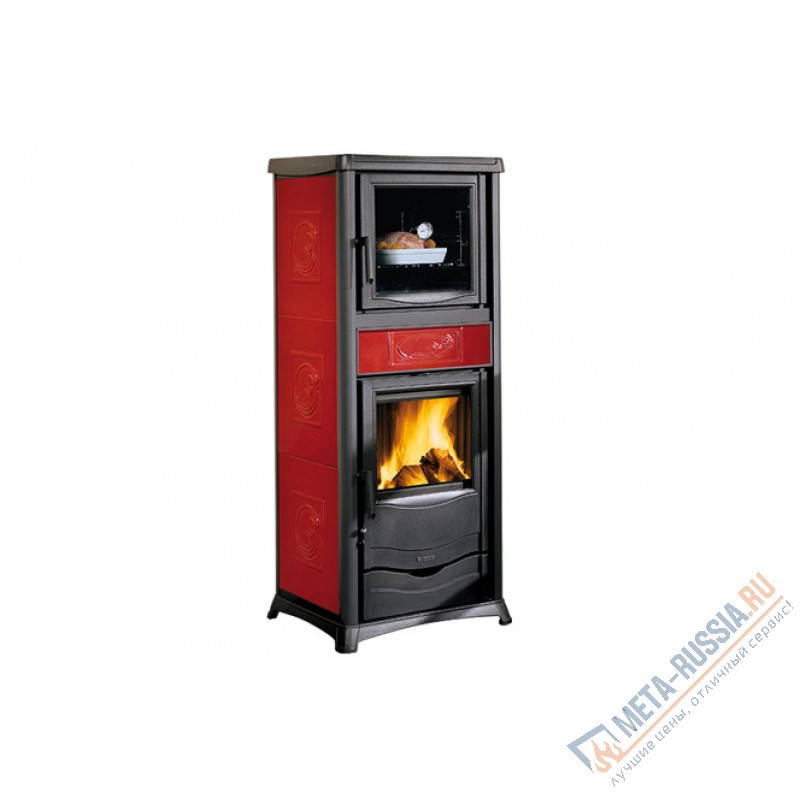 Печь-камин La Nordica TermoRossella Plus Forno D.S.A Bordeaux (бордовый)