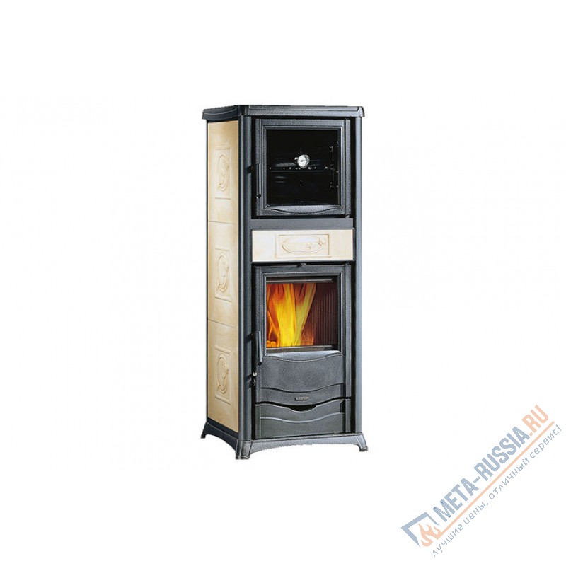 Печь-камин La Nordica TermoRossella Plus Forno D.S.A Pergamena (бежевый)