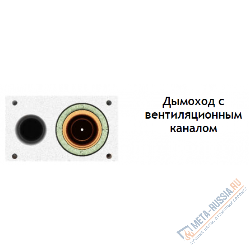 Дымоход из керамики Системы OFFEN KLR S-BLOCK 1+V d 180