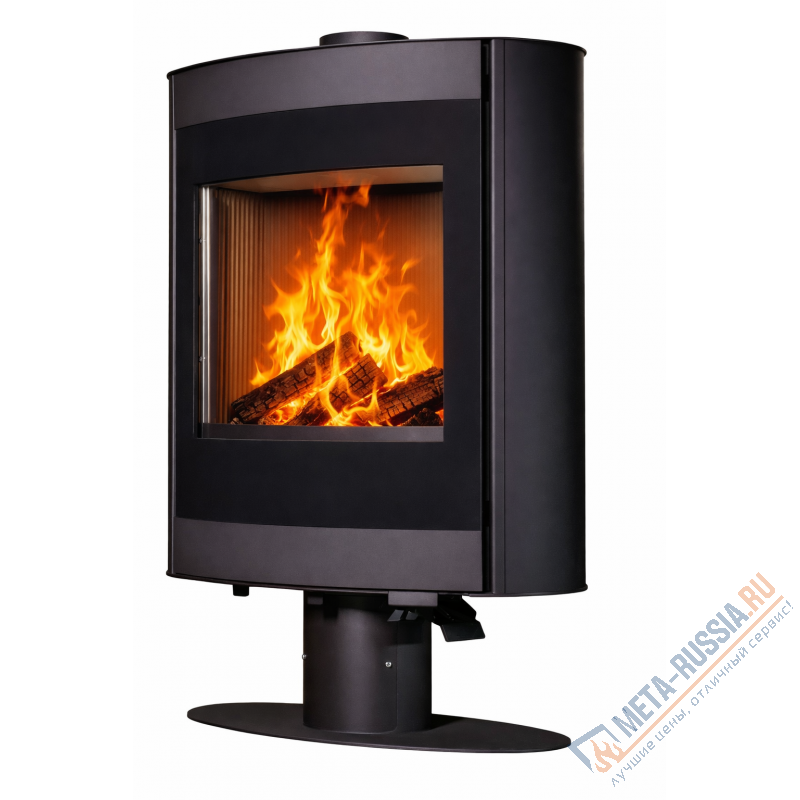 Печь-Камин Мета Свитязь АОТ-7,0-01 поворот на 360 гр. вторичный дожиг, подача воздуха извне д.150