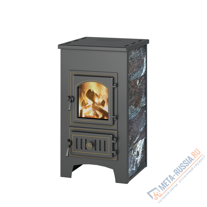 Печь-камин ВЕЗУВИЙ ПК-01 (270) амфиболит