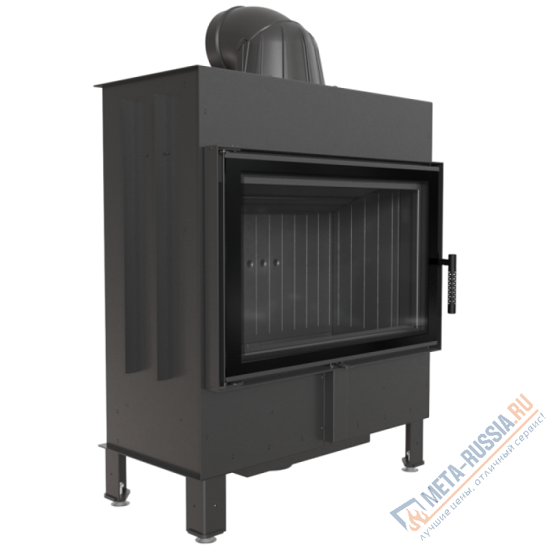Каминная топка Kratki LUCY/14 черная футеровка
