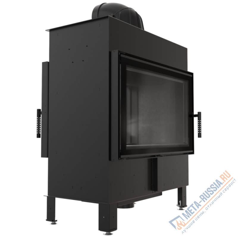 Каминная топка Kratki LUCY/14/T черная футеровка