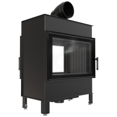 Каминная топка Kratki LUCY/14/T черная футеровка