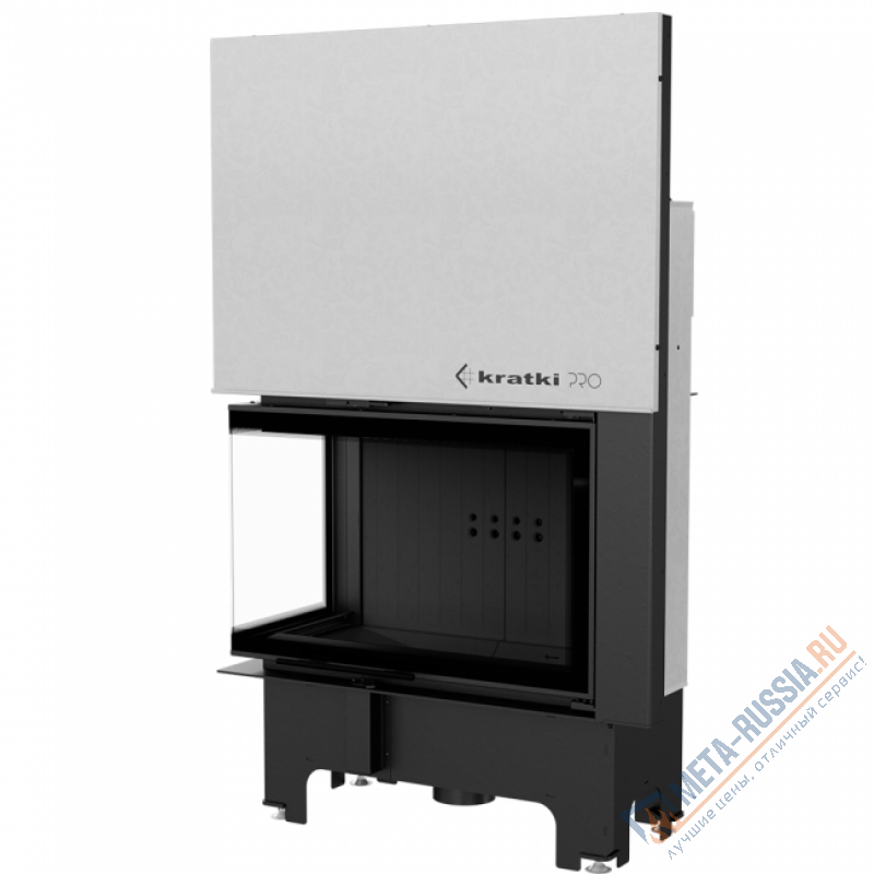 Каминная топка Kratki VNL/810/410 черная футеровка