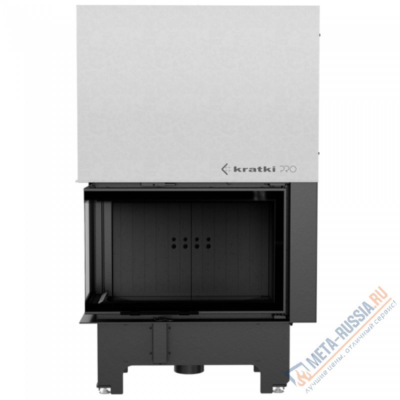 Каминная топка Kratki VNL/810/410 черная футеровка