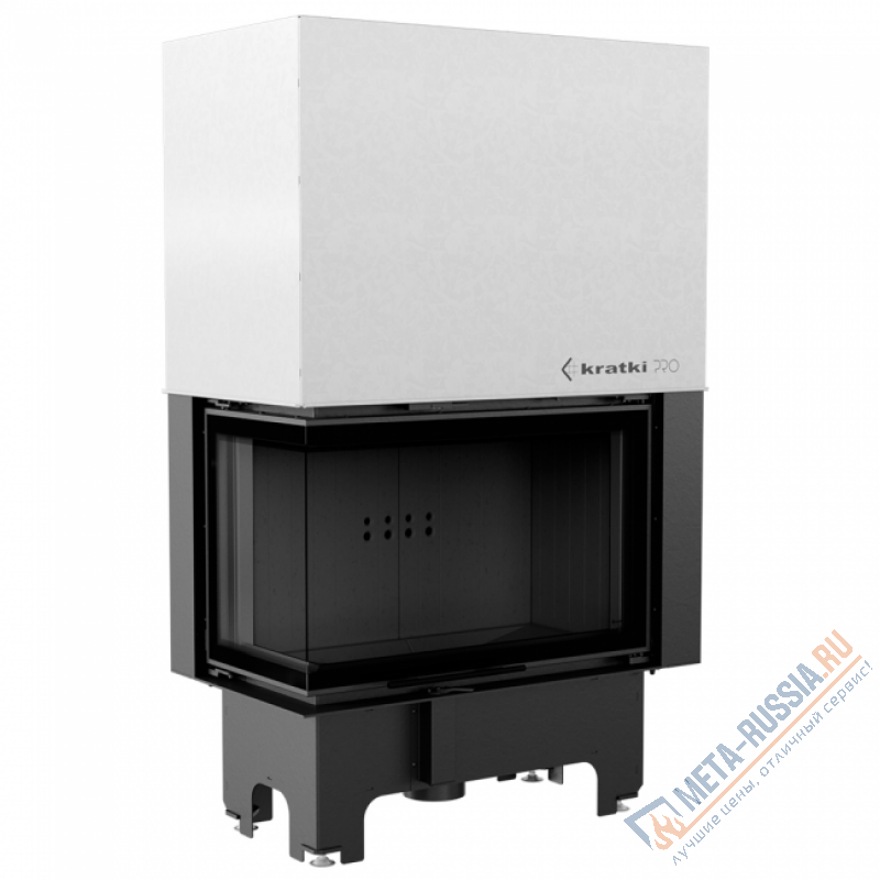 Каминная топка Kratki VNL/810/410 черная футеровка