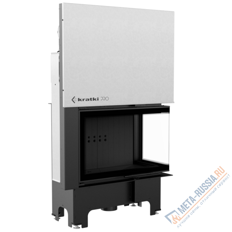 Каминная топка Kratki VNP/810/410 черная футеровка