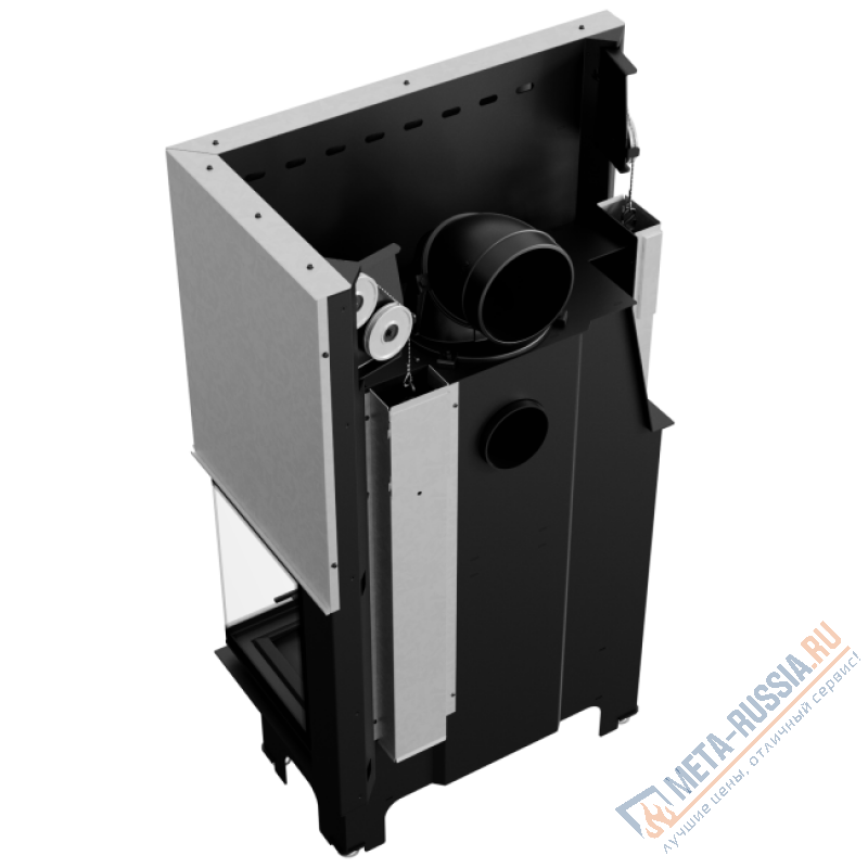 Каминная топка Kratki VNP/810/410 черная футеровка