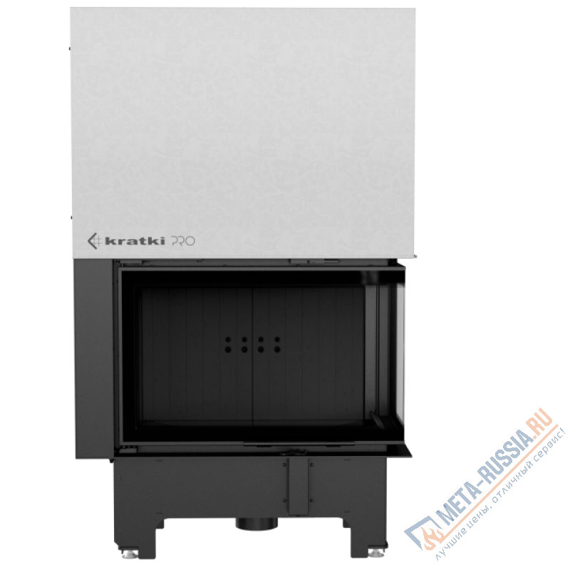 Каминная топка Kratki VNP/810/410 черная футеровка