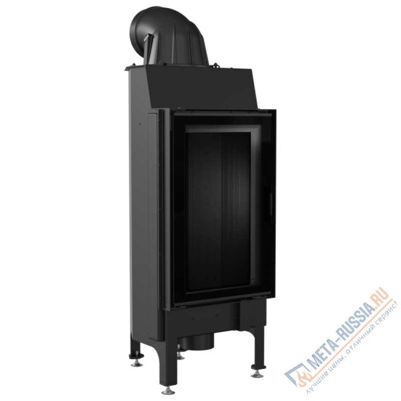 Каминная топка Kratki NADIA/9 черная футеровка