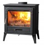 Печь-камин чугунная FireBird Dog 10 кВт, d=150, до 100 кв.м