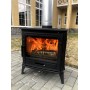 Печь-камин чугунная FireBird Dog 10 кВт, d=150, до 100 кв.м
