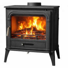 Печь-камин чугунная FireBird Dog 10 кВт, d=150, до 100 кв.м