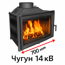 Каминная топка FireBird Baron 14кВт