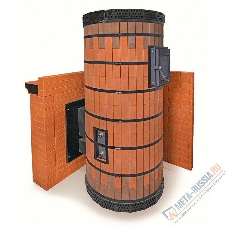 Печь банная КДМ с обращённым пламенем Обращёнка-КДМ КБПОП-КДМ