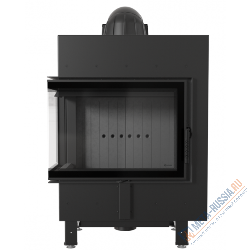 Каминная топка Kratki LUCY/14/L/BS черная футеровка