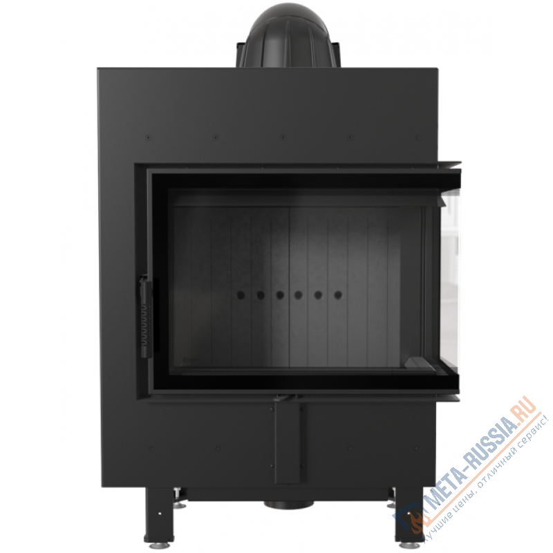 Каминная топка Kratki LUCY/14/P/BS черная футеровка