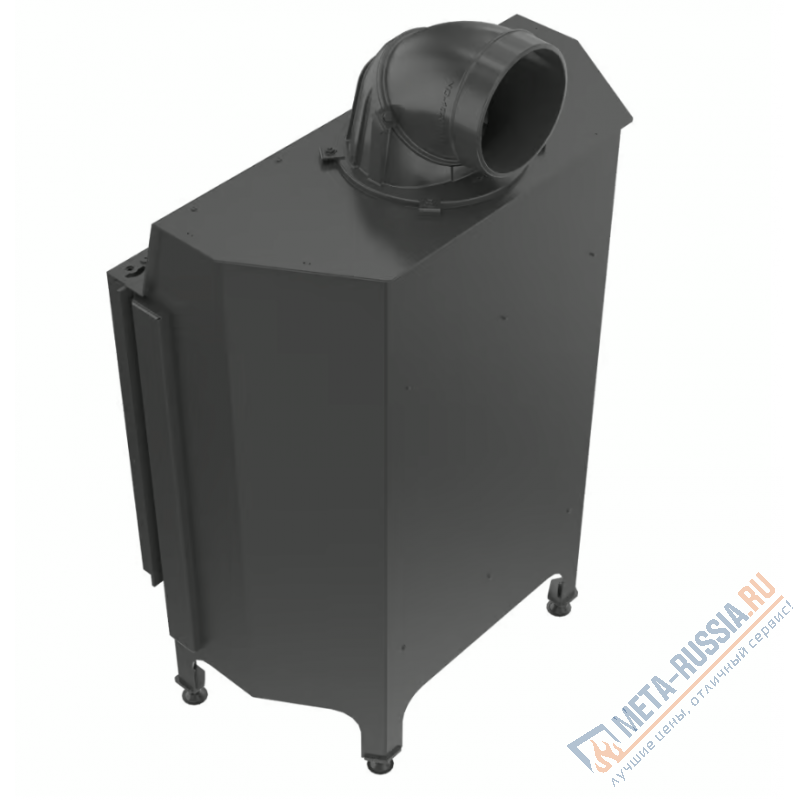 Каминная топка Kratki Nadia/13 черная футеровка