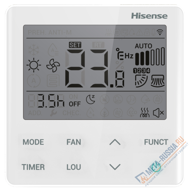 Мульти сплит-система Hisense ADT-09UX4RBL8 Inverter внутренний канальный блок