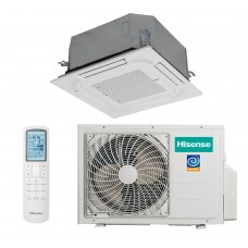 Сплит-система кассетная Hisense ACT-12UR4RCC8 / PE-QEA/LD / AUW-12U4RS8 Inverter