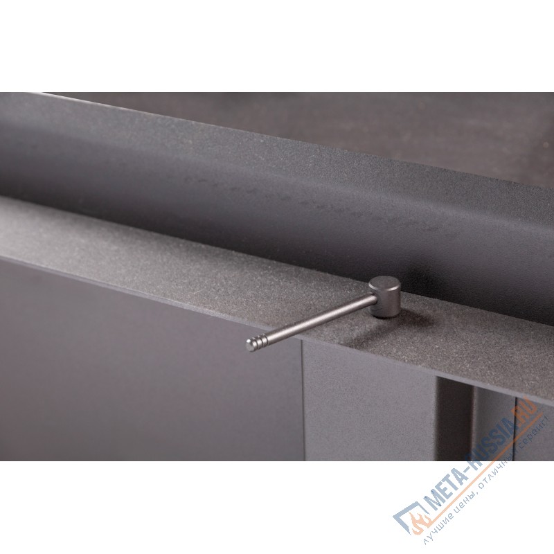 Каминная топка Экокамин ДЕЛЬТА 800 PB три стекла принтинг подовое горение черный шамот (TDN800PB)