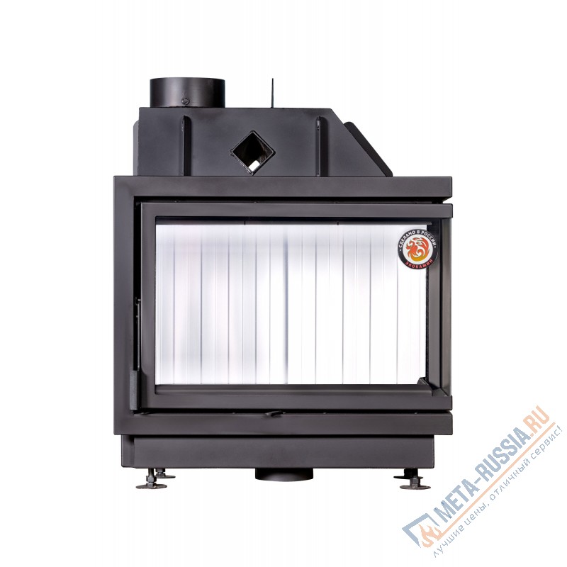 Каминная топка Экокамин Альфа 800 R два стекла правая (TA800R)