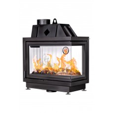 Каминная топка Экокамин Альфа 800 R два стекла правая (TA800R)