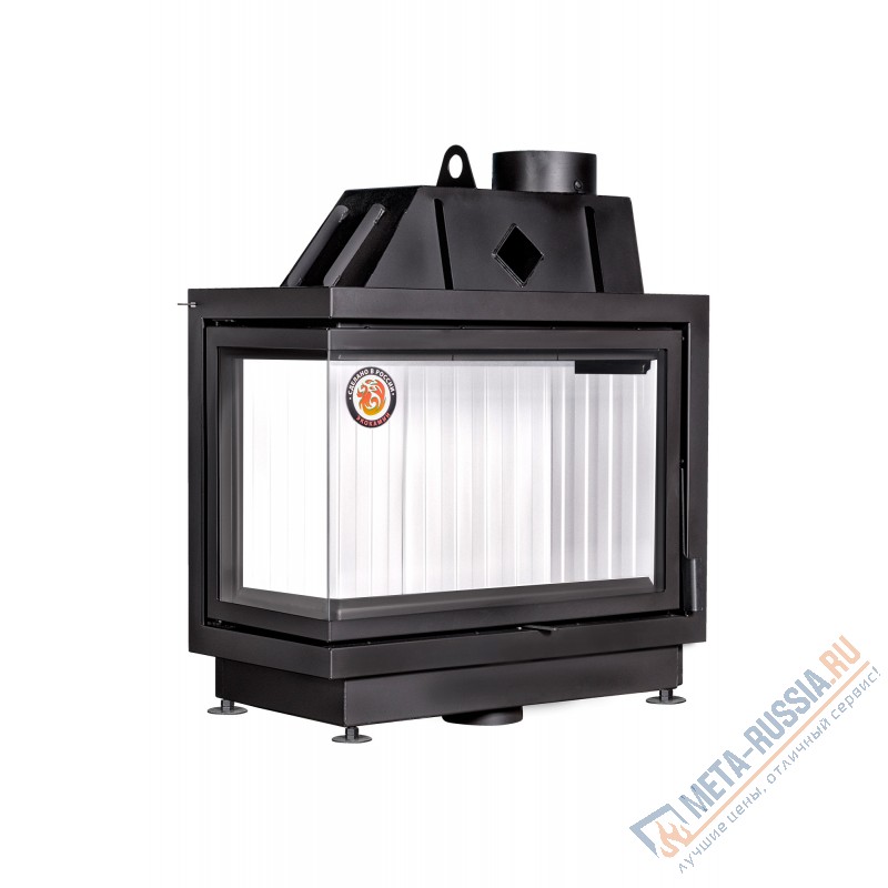 Каминная топка Экокамин Альфа 800 L два стекла левая (TA800L)