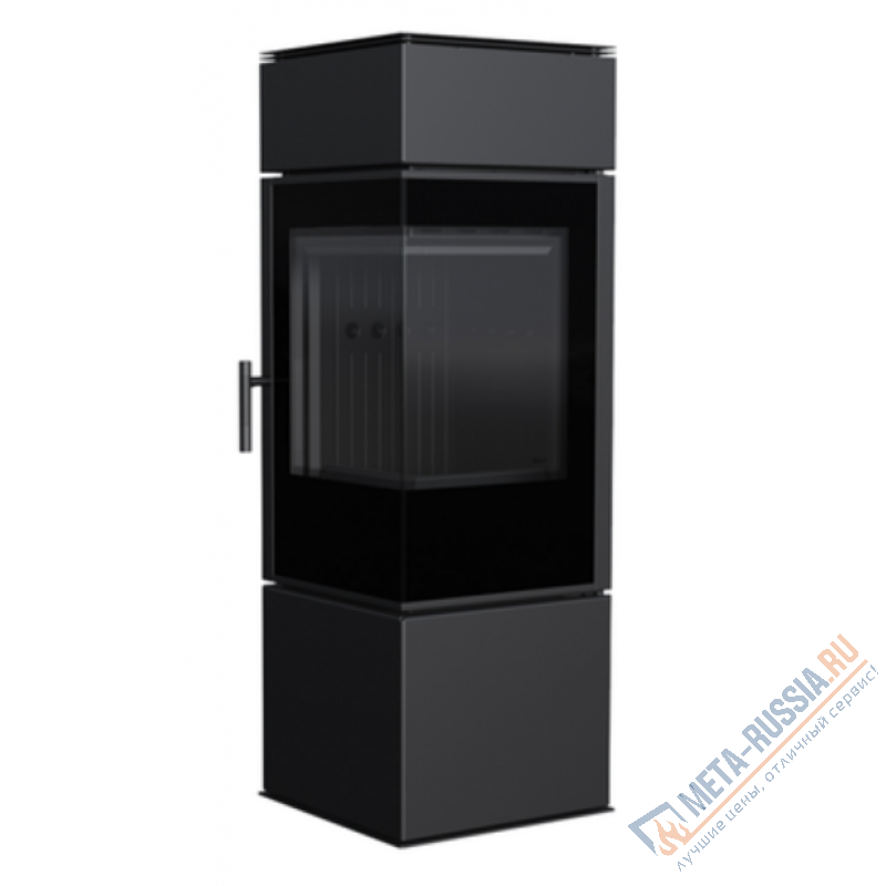 Печь-камин Kratki THOR черная футеровка