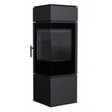 Печь-камин Kratki THOR черная футеровка Печь-камин Kratki THOR черная футеровка