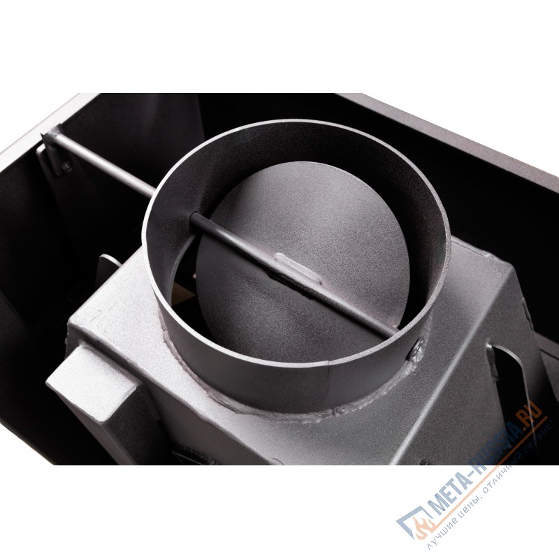 Каминная топка ЭкоКамин Альфа 700 три стекла подовая ТА700-3G