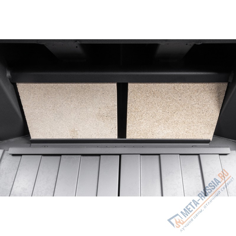 Каминная топка ЭкоКамин Альфа 700 три стекла подовая ТА700-3G