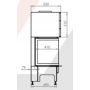 Каминная топка ESMA 3С 120 (40)/54-UP