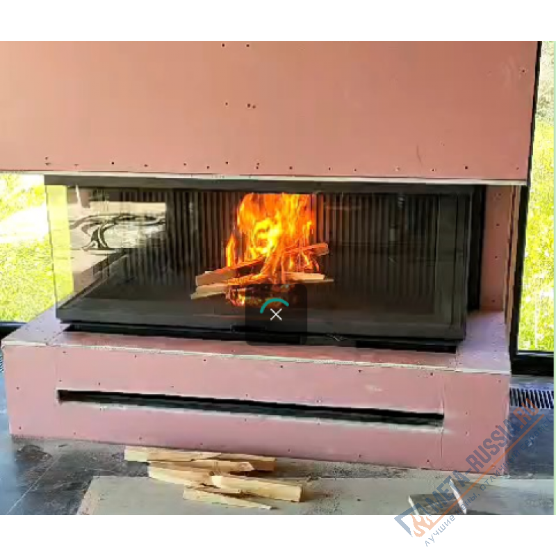 Каминная топка ESMA 3С 120 (40)/54-UP