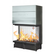 Каминная топка Экокамин Дельта 1200х800х450P три стекла подовая (TDN1200-800P) Каминная топка Экокамин Дельта 1200х800х450P три стекла подовая (TDN1200-800P)