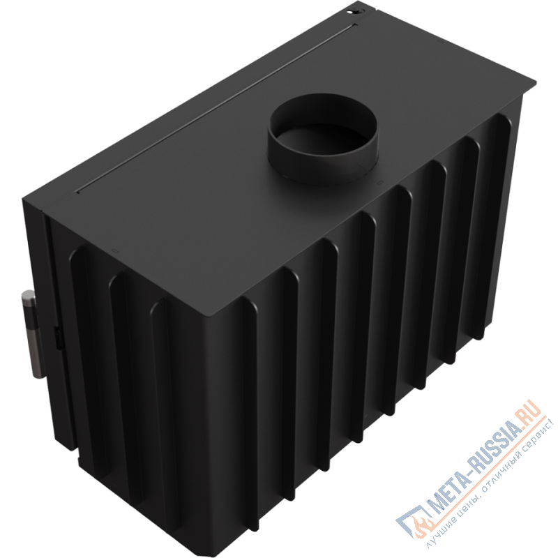 Каминная топка Kratki Jas, черная футеровка