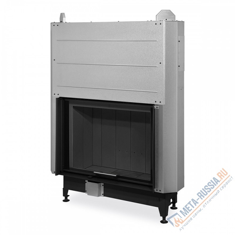 Каминная топка Romotop HEAT 3G L 88.66.05 черная футеровка