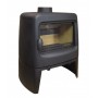 Печь-камин чугунная FireBird Bear 10 кВт, d=150, до 100 кв.м