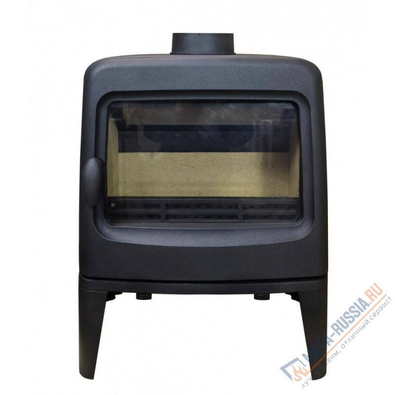 Печь-камин чугунная FireBird Bear 10 кВт, d=150, до 100 кв.м