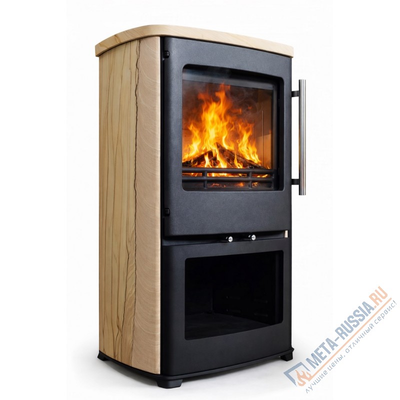 Печь-камин FireBird Opera 8 кВт, d=130, до 80 кв.м