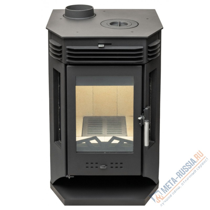 Печь-камин Мета-Бел Москва 9 с плитой АОТ 9.0-03