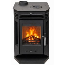 Печь-камин Мета-Бел Москва 9 с плитой АОТ 9.0-03