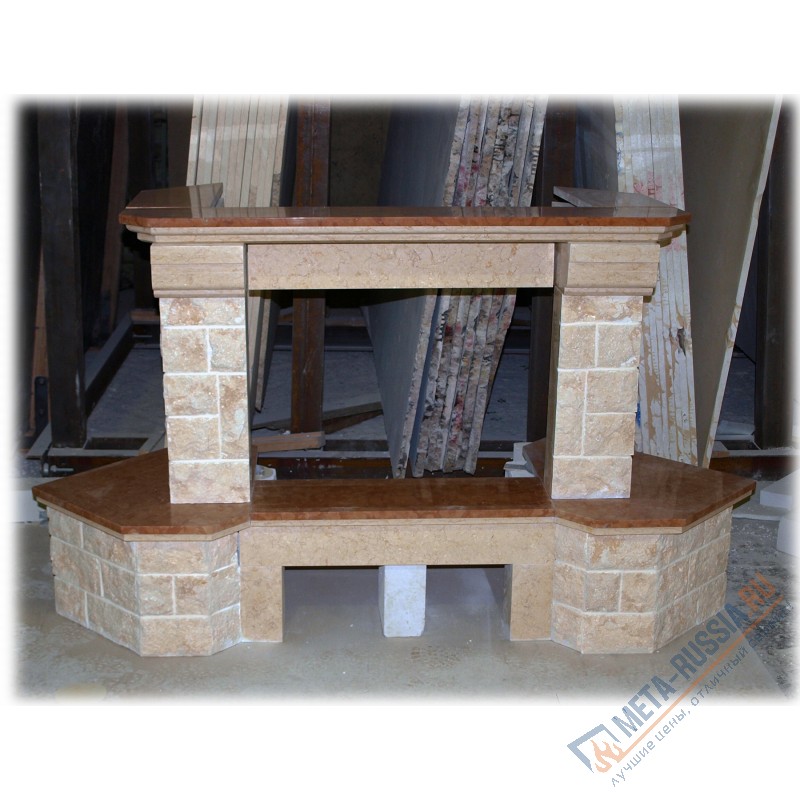 Каминная облицовка Madeira Aster угловая