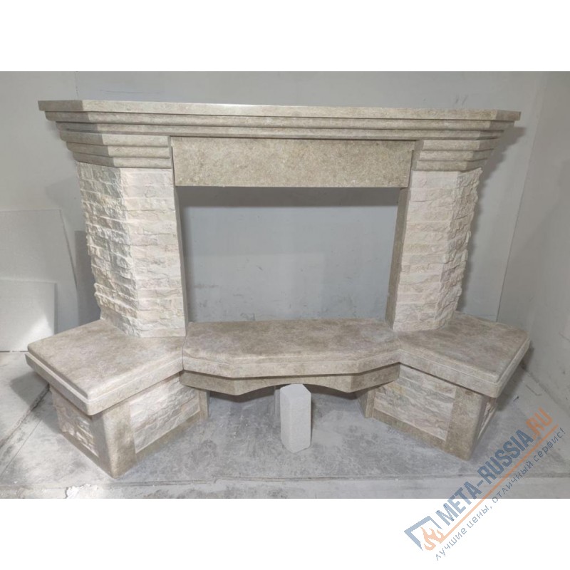 Каминная облицовка Madeira Adela угловая Каминная облицовка Madeira Adela угловая