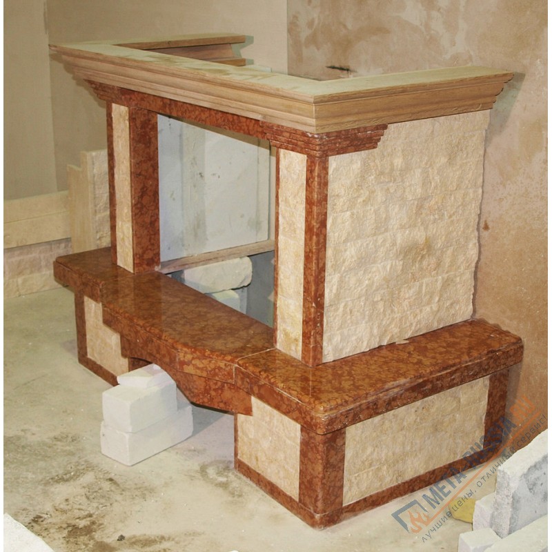 Каминная облицовка Madeira Berta пристенная