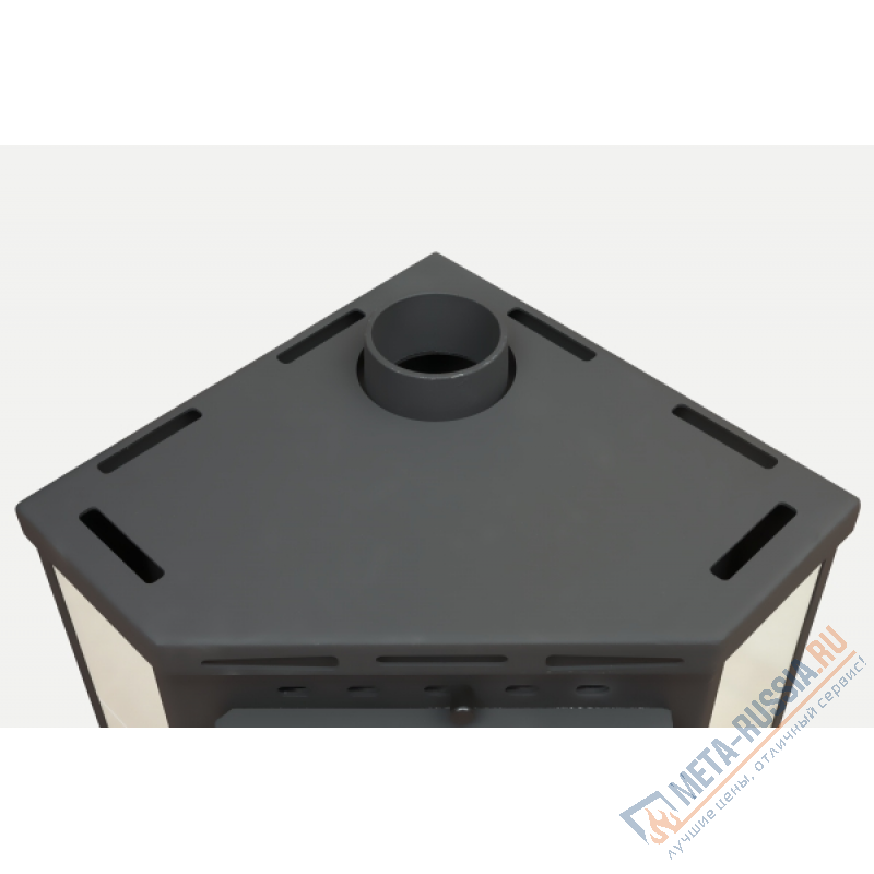 Печь-камин Экокамин Бавария угловая