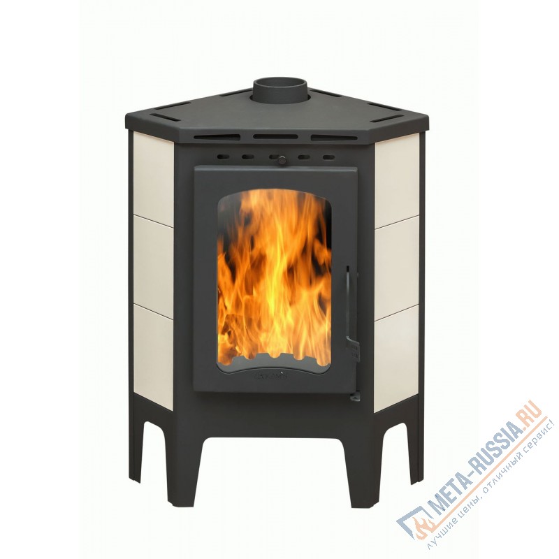 Печь-камин Экокамин Бавария угловая