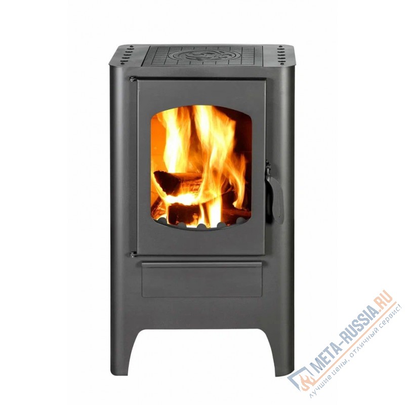 Печь-камин Экокамин Бавария Эко с плитой одна конфорка